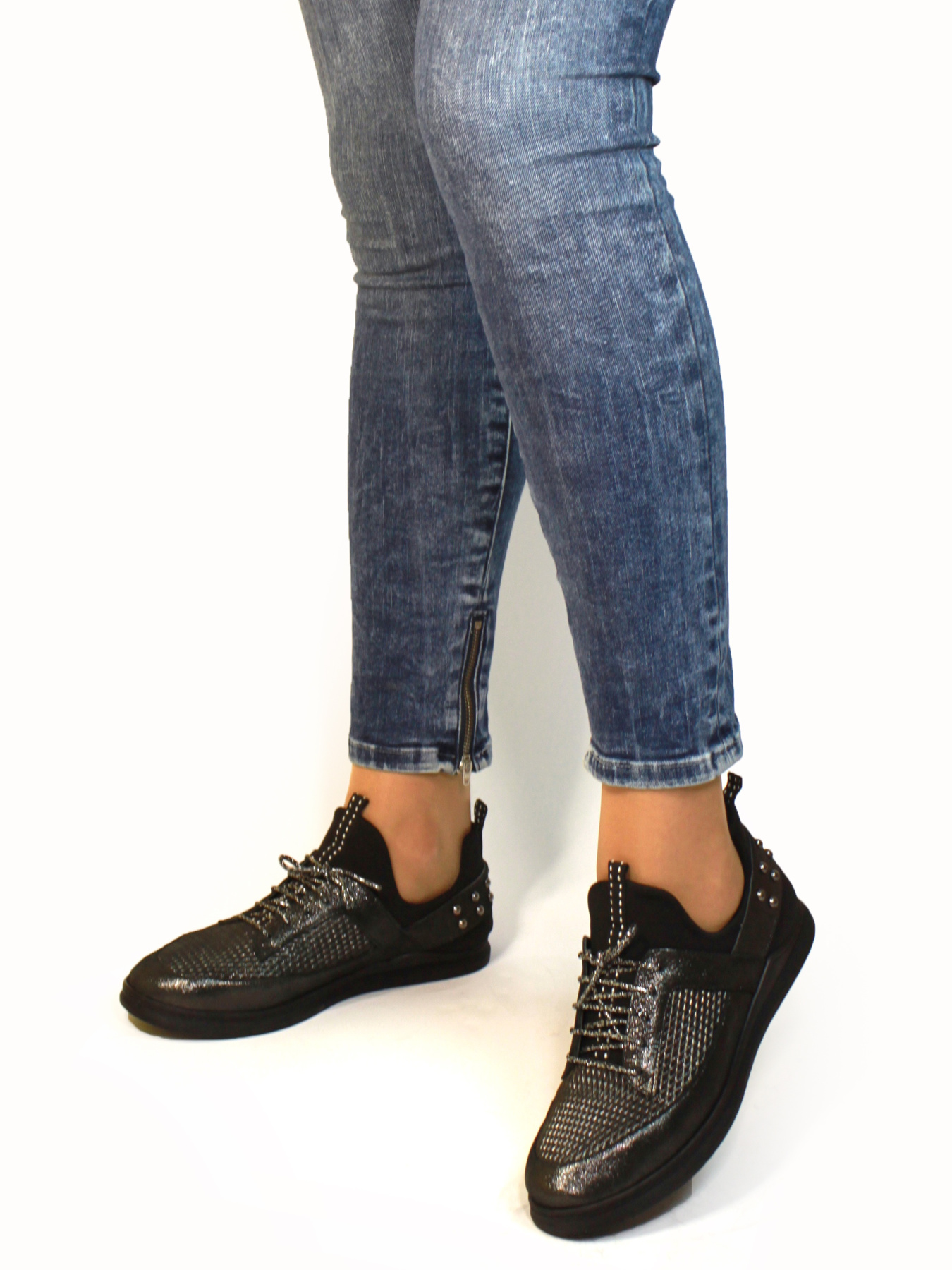 Кеди низькі It-girl модель 476-1-301 Кеди низькі It-girl модель 476-1-301 Фото