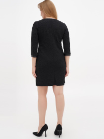 Платье мини Sassofono модель A271-SC-3486_графит Фото