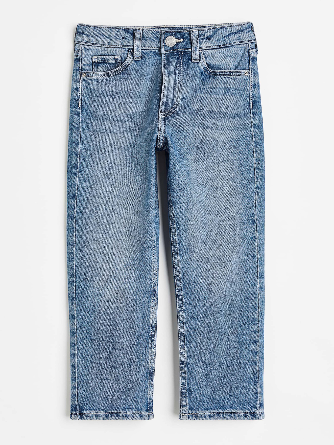 Прямые джинсы H&M модель 74892 Прямые джинсы H&M модель 74892 Фото