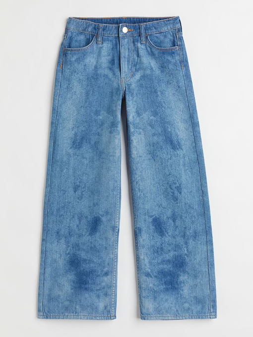 Широкие джинсы H&M модель 74905 Фото