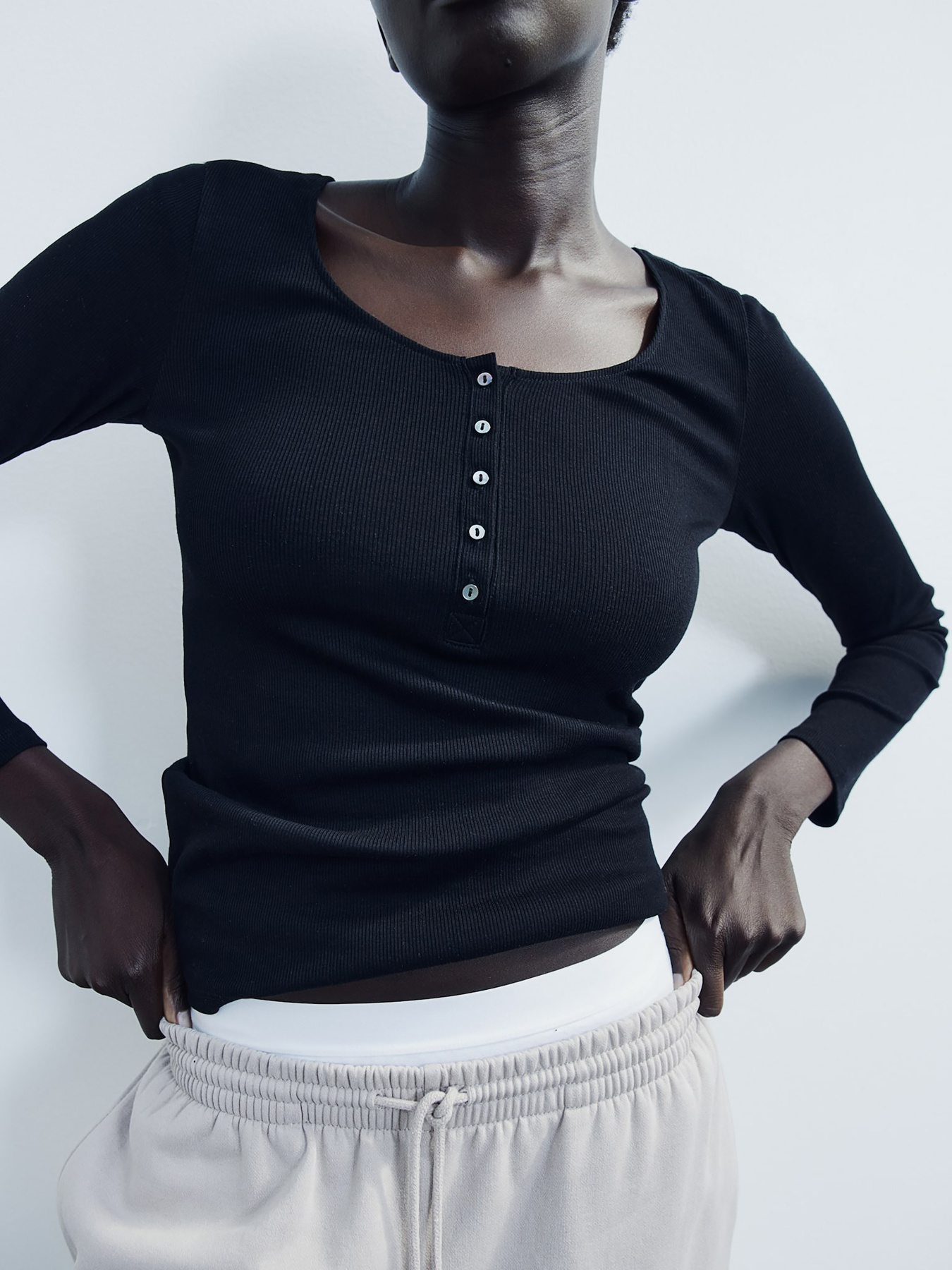 Лонгслів H&M модель 74924 Фото