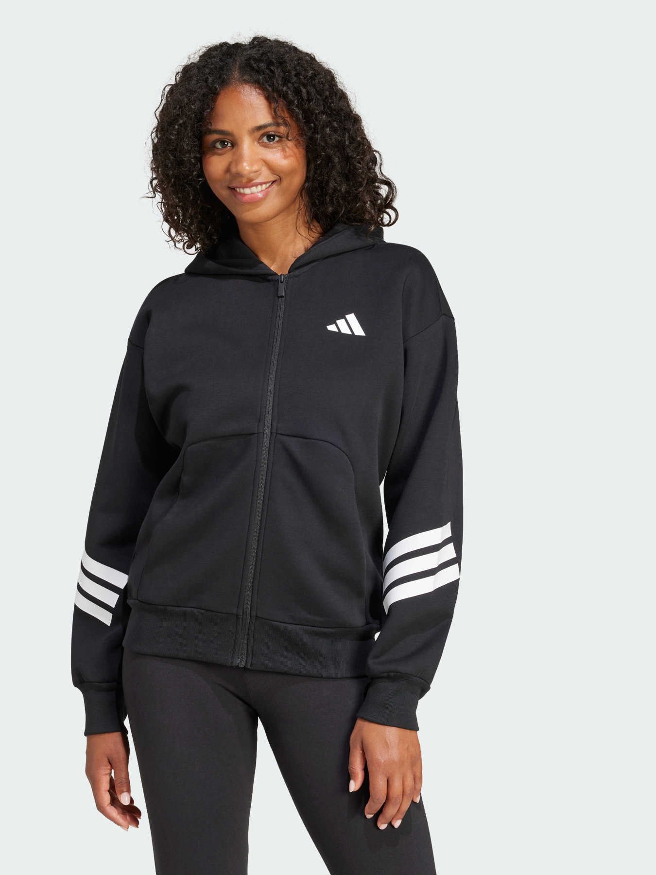 Кофта Adidas 3 Stripes модель JE0171 Кофта Adidas 3 Stripes модель JE0171 Фото