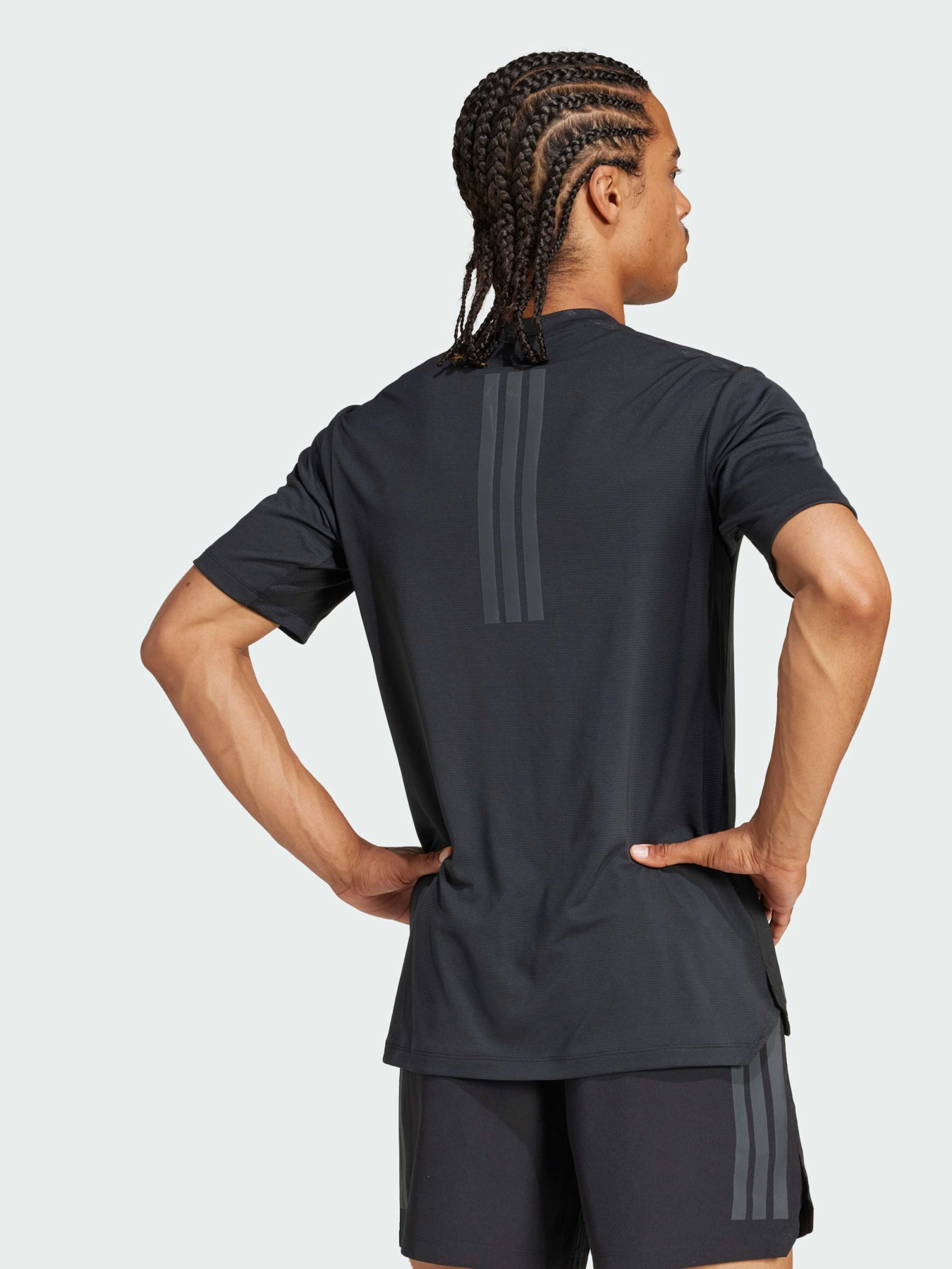 Спортивна футболка Adidas 3 Stripes модель JI8215 Фото