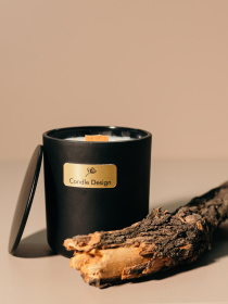 Свеча парфюмированная "Возбуждение", аромат Секвои и мох, из натурального соевого воска Candle Design модель 210.0012/0015 Фото