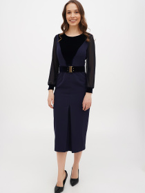 Сукня міді Sassofono модель A271-SC-4030-1l Фото