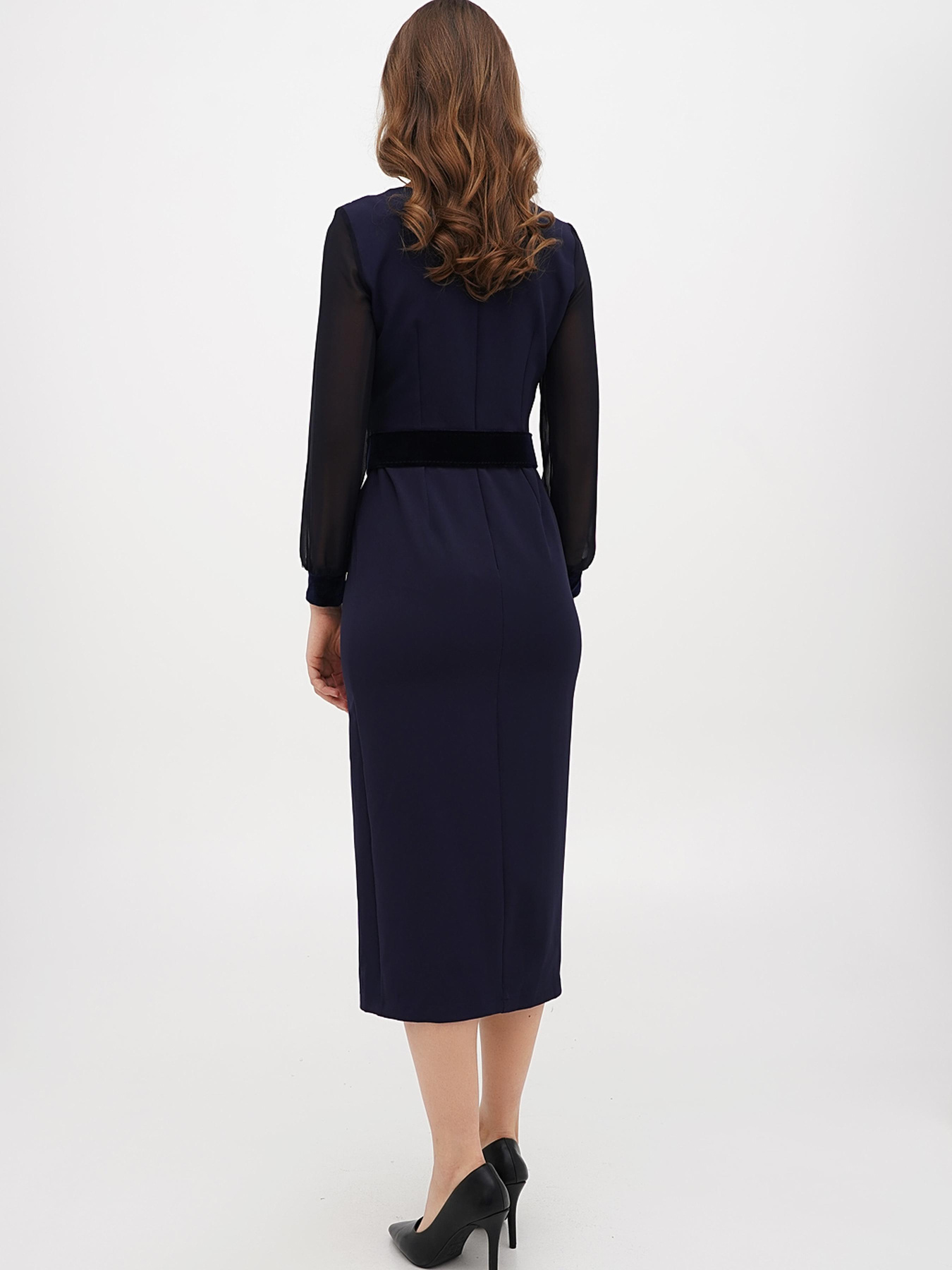 Платье миди Sassofono модель A271-SC-4030-1l Фото