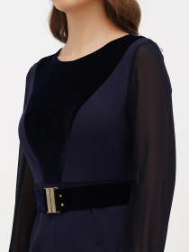 Платье миди Sassofono модель A271-SC-4030-1l Фото