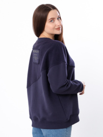 Свитшот Носи своє модель 8416-140-chornilxno-sinj Фото