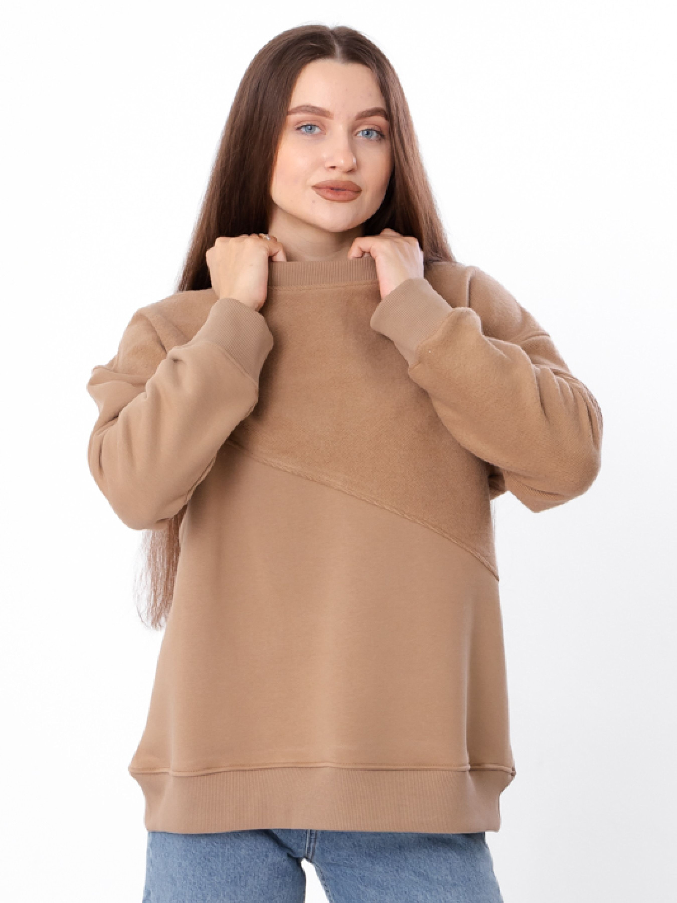 Світшот Носи своє модель 8416-140-kava Фото