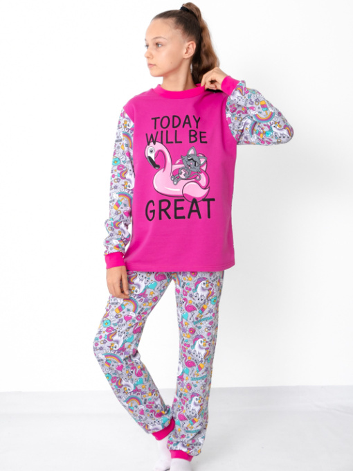 Пижама Носи своє модель 6076-024-33-2-1-flamngo-dinorg-srij Фото