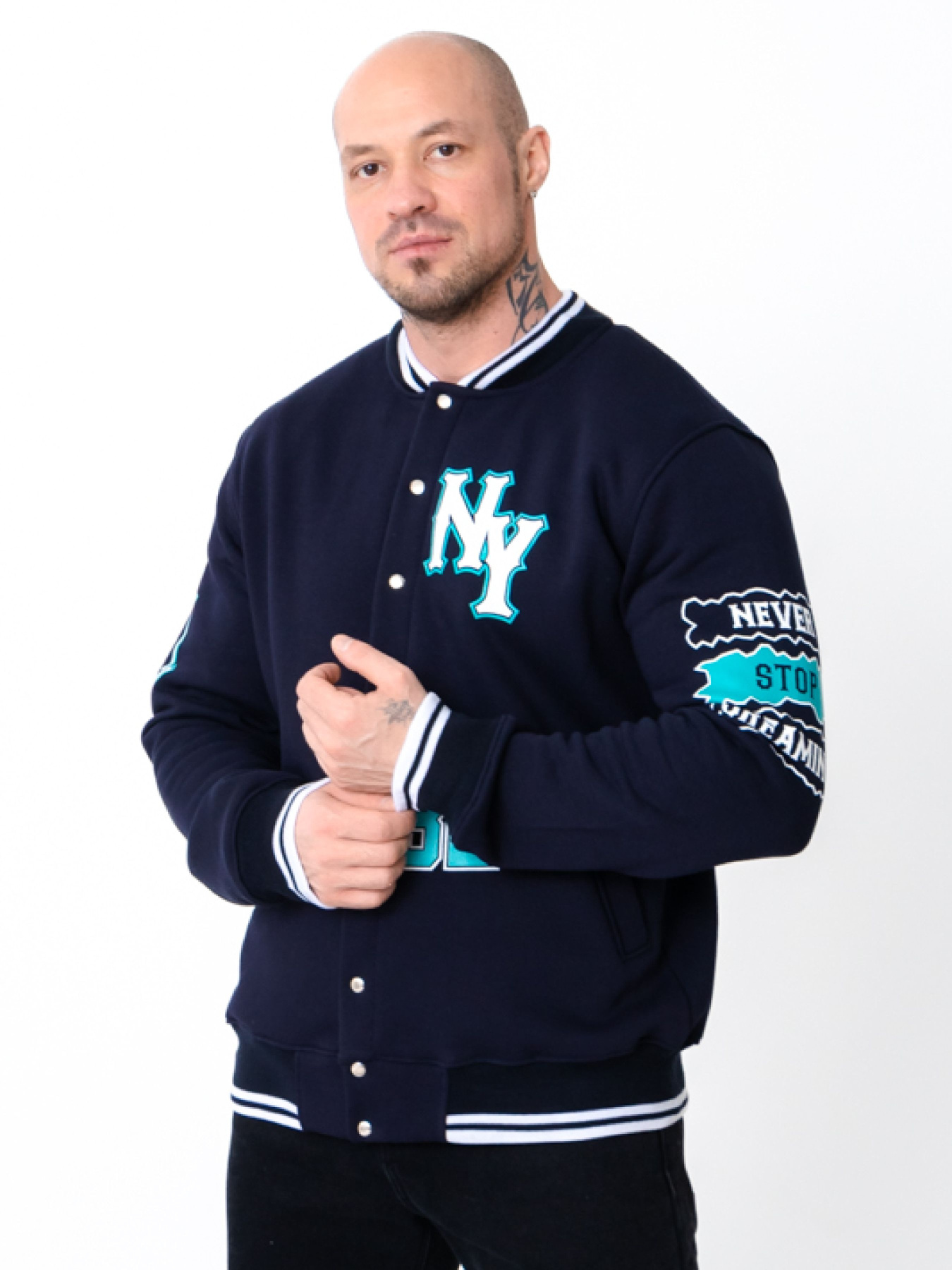 Кофта Носи своє модель 8415-025-33-chornilxno-sinj Фото