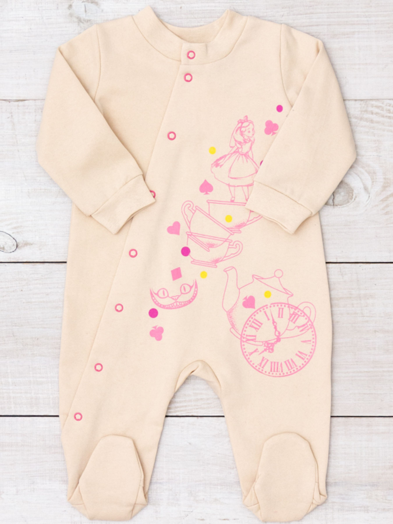 Нательный комбинезон Носи своє модель 5032-023-33-5-kremovij-alsa Фото