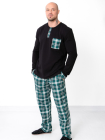 Пижама Носи своє модель 8625-024-kltinka-temno-zelenij Фото