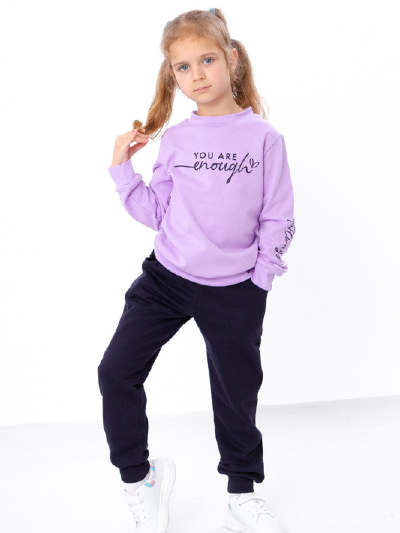 Спортивний костюм Носи своє модель 6063-023-33-7-svtlo-buzkovij-chorn-sinj Фото