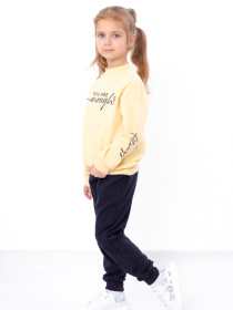 Спортивный костюм Носи своє модель 6063-023-33-7-svtlo-zhovtij-chorn-sinj Фото