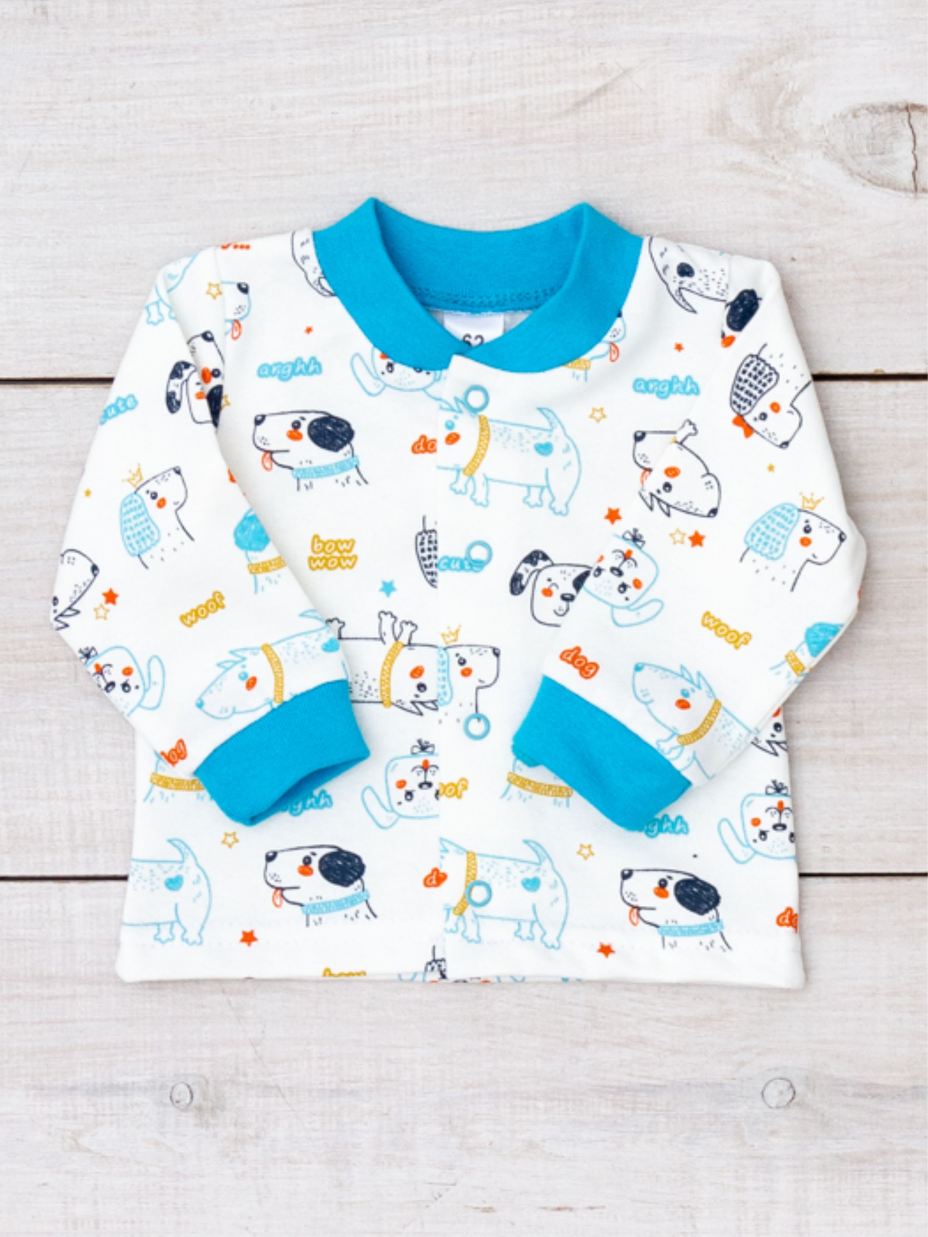 Кофта Носи своє модель 5036-024-4-pesiki-molochnij Фото