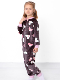 Пижама Носи своє модель 6167-035-5-serdechka-na-sro-korichnevomu Фото