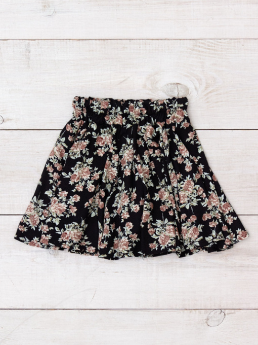 Спідниця міні Носи своє модель 6276-102-2-troqndi-na-chornomu Фото