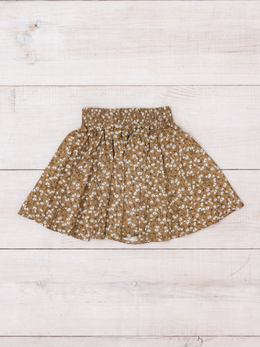 Спідниця міні Носи своє модель 6276-102-2-kvtochki-na-svtlo-korichnevomu Фото