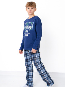 Пижама Носи своє модель 6076-024-33-1-kltinka-sinj-bezh-box Фото