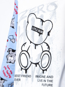 Пижама Носи своє модель 6076-024-33-2-kotiki-blakitnij Фото