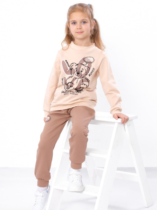 Спортивный костюм Носи своє модель 6063-023-33-kremovij-vedmedik Фото