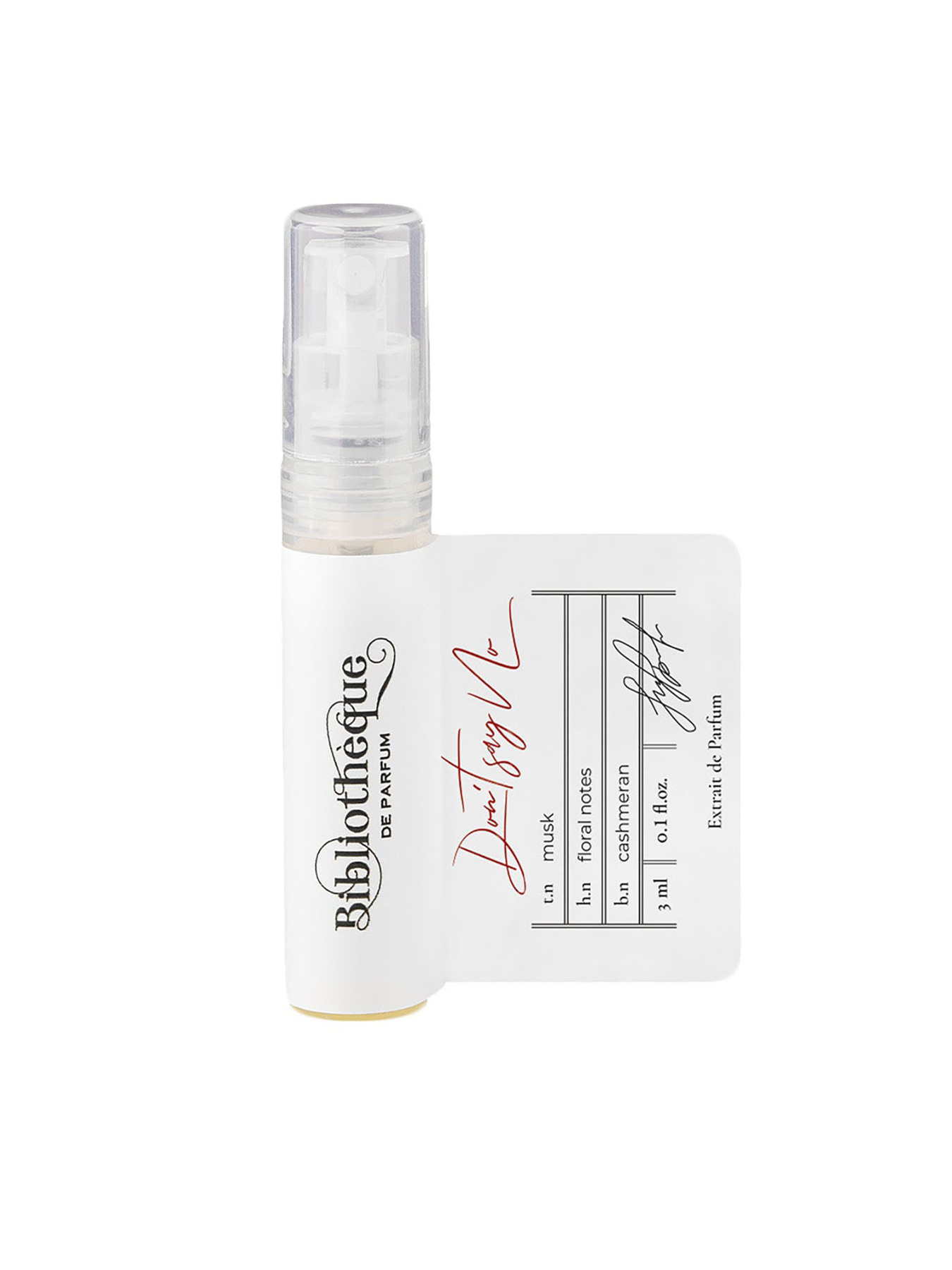 Парфумована вода Dont say NO Bibliotheque de Parfum модель BdPDontsayNO3mlWMNSPRF Фото