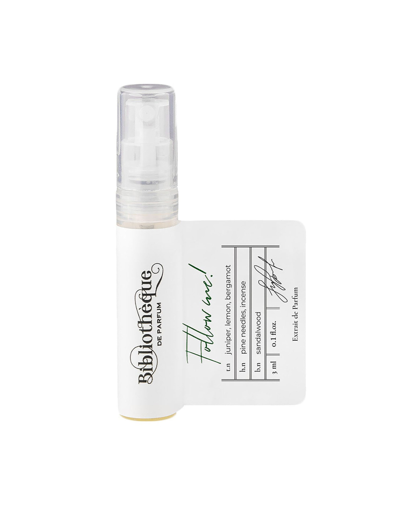 Парфюмированная вода Follow me! Bibliotheque de Parfum модель BdPFollowme3mlWMNSPRF Фото