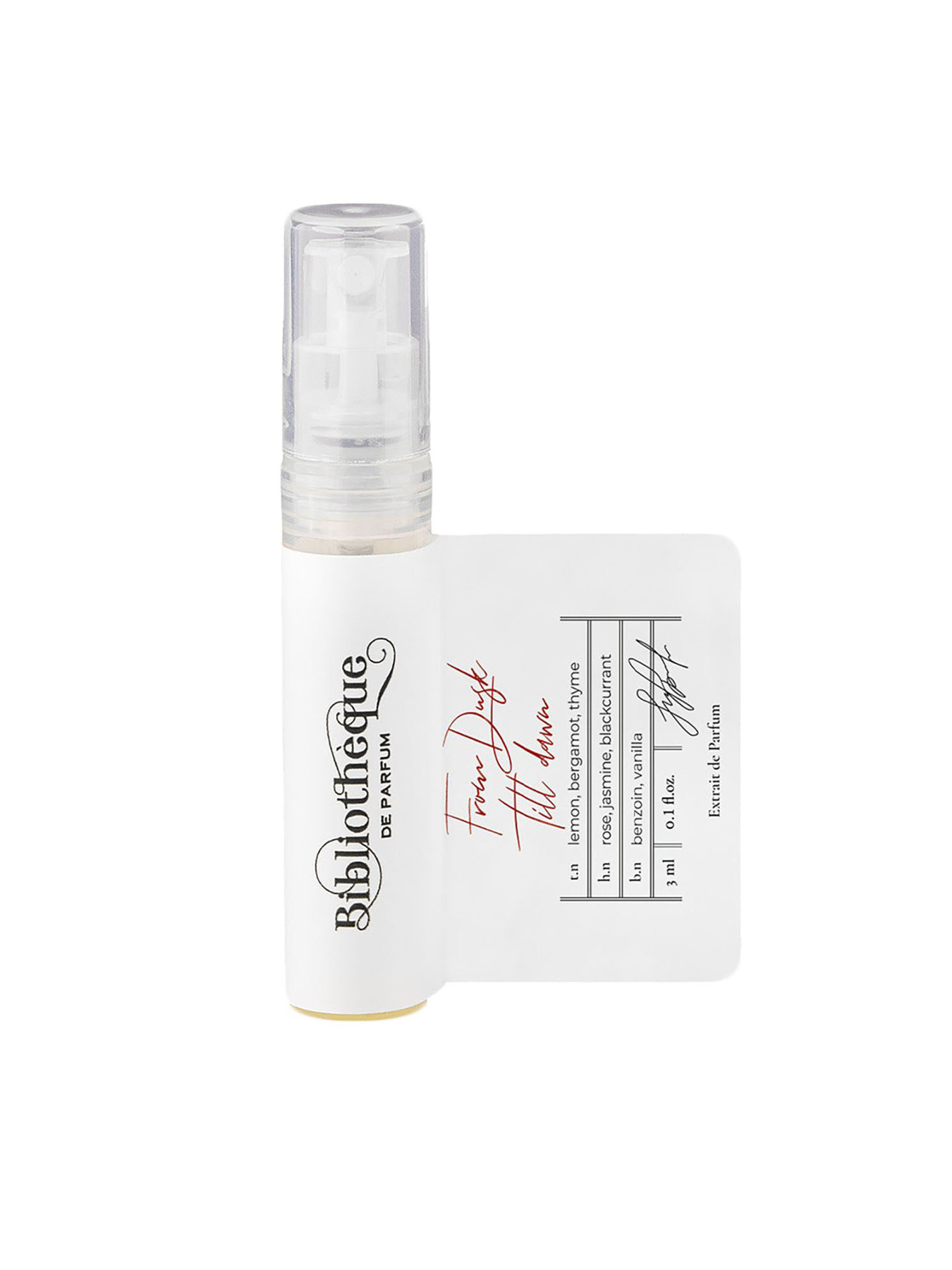 Парфюмированная вода From dusk till dawn Bibliotheque de Parfum модель BdPFromdusktilldawn3mlMNSPRF Фото