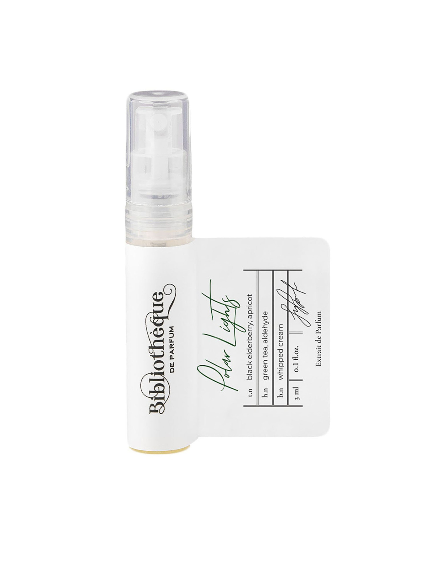 Парфумована вода Polar Lights Bibliotheque de Parfum модель BdPPolarLights3mlWMNSPRF Фото