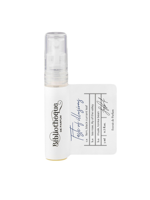 Парфюмированная вода Taste of illusions Bibliotheque de Parfum модель BdPTasteofillusions3mlWMNSPRF Фото