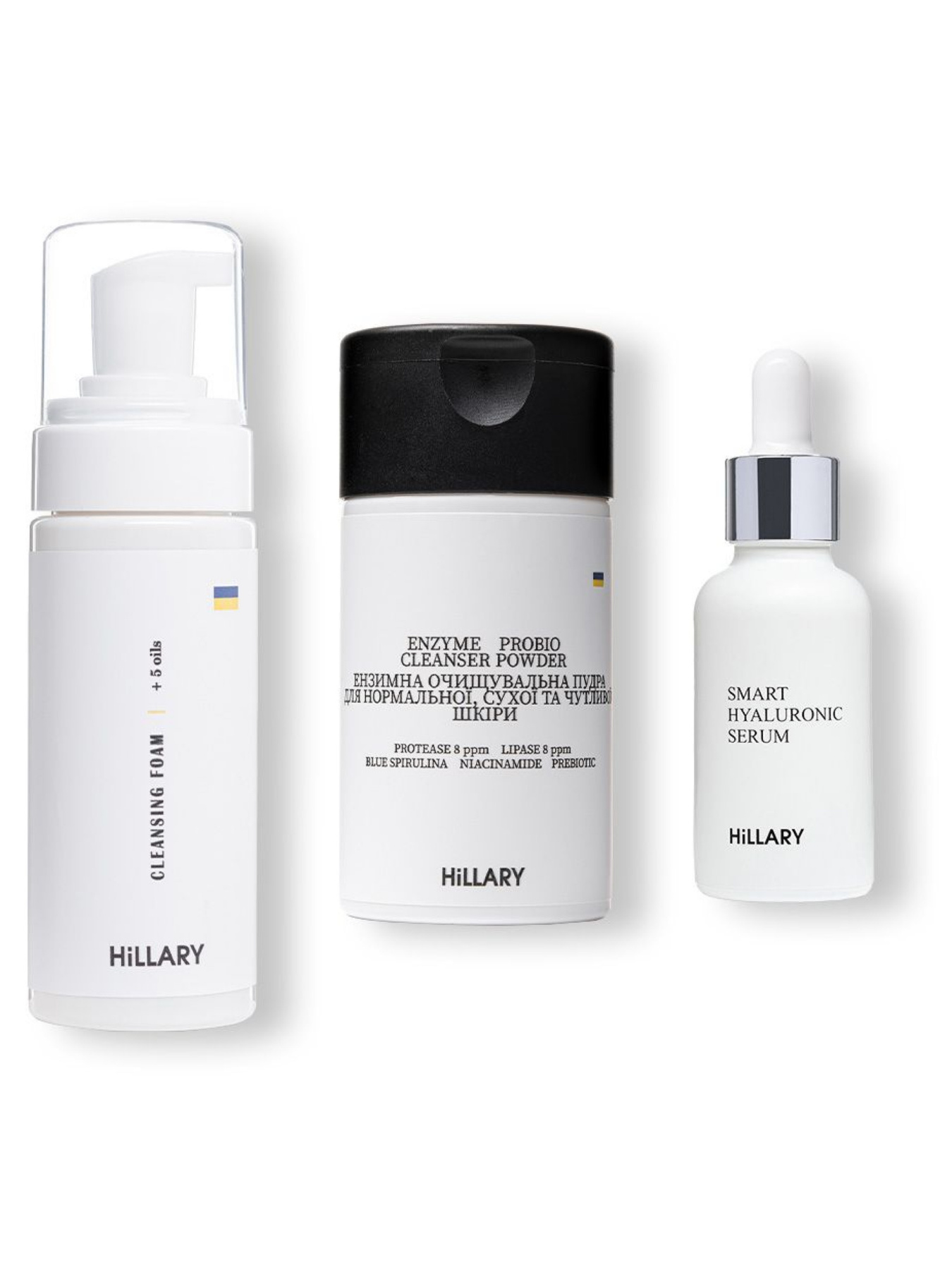 Набор Энзимное очищение и увлажнение для кожи нормального типа + Пенка Hillary модель K-11-215 Фото