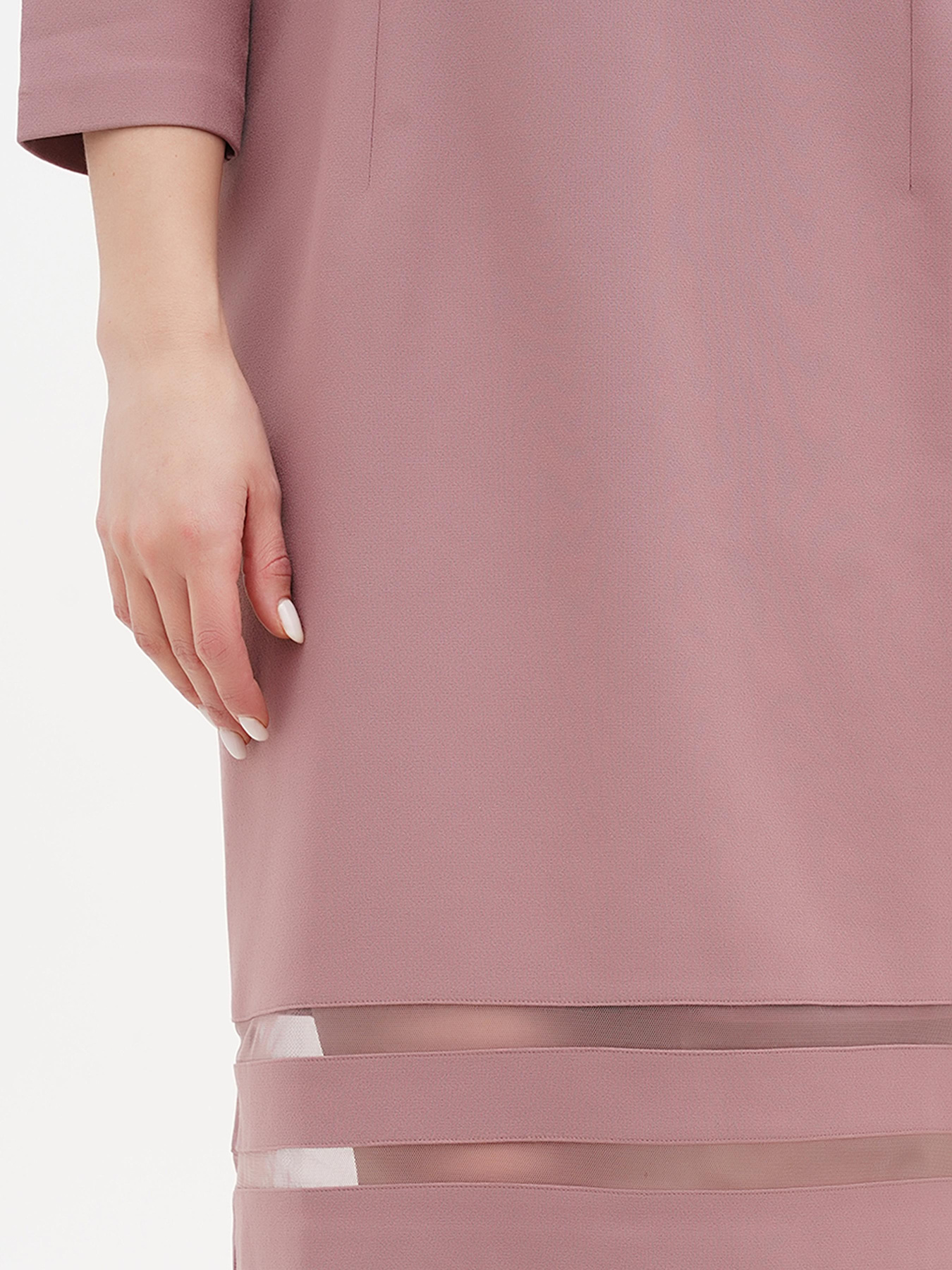 Платье мини Sassofono модель Копія_A272-SC-1852-1_лавандовый Платье мини Sassofono модель Копія_A272-SC-1852-1_лавандовый Фото