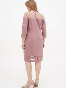 Платье мини Sassofono модель Копія_A272-SC-1852-1_лавандовый Платье мини Sassofono модель Копія_A272-SC-1852-1_лавандовый Фото