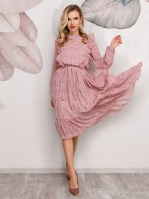 Платья ISSA Plus модель 12483_pink Фото