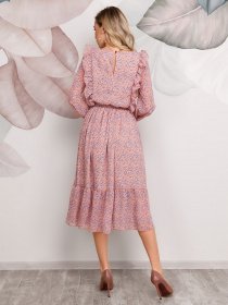 Платья ISSA Plus модель 12483_pink Фото