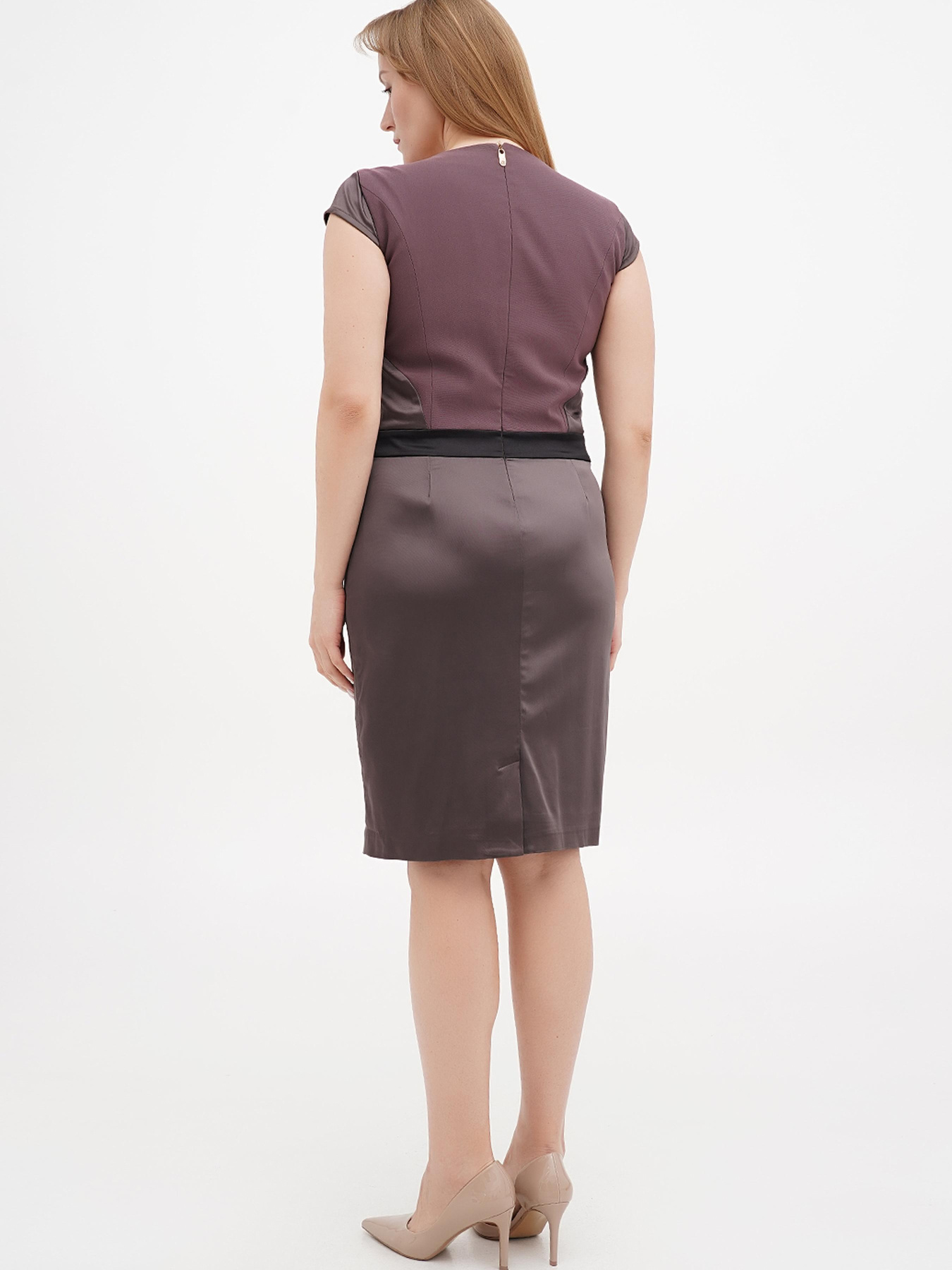 Платье мини Sassofono модель A271-SC-2568_мокко Фото