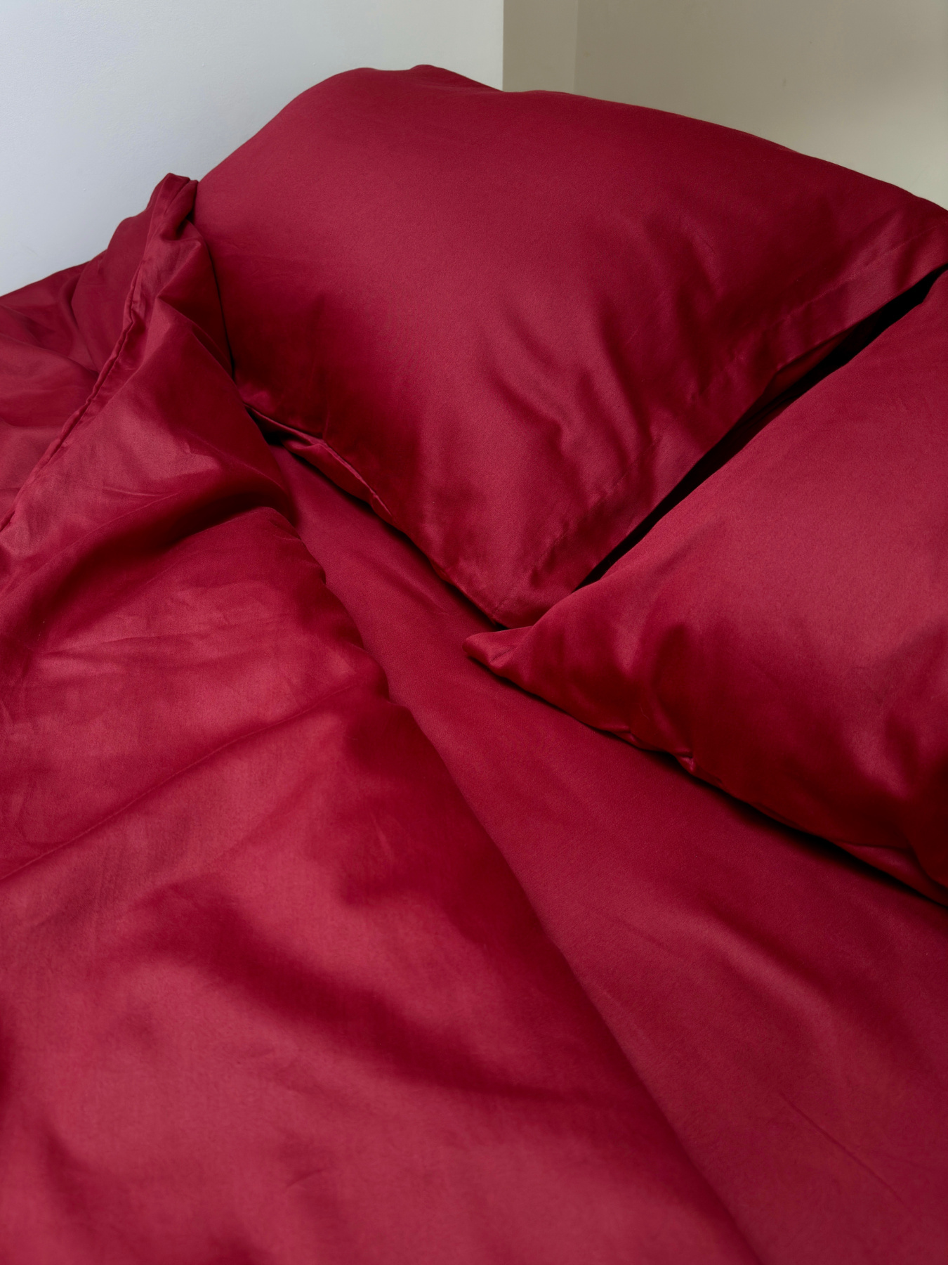 Наволочка класична винна Cozy модель 11781249 Фото