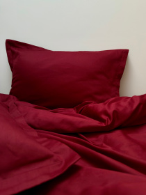 Наволочка класична винна Cozy модель 11781249 Фото