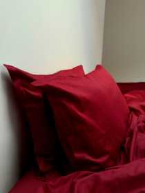 Наволочка класична винна Cozy модель 11781249 Фото