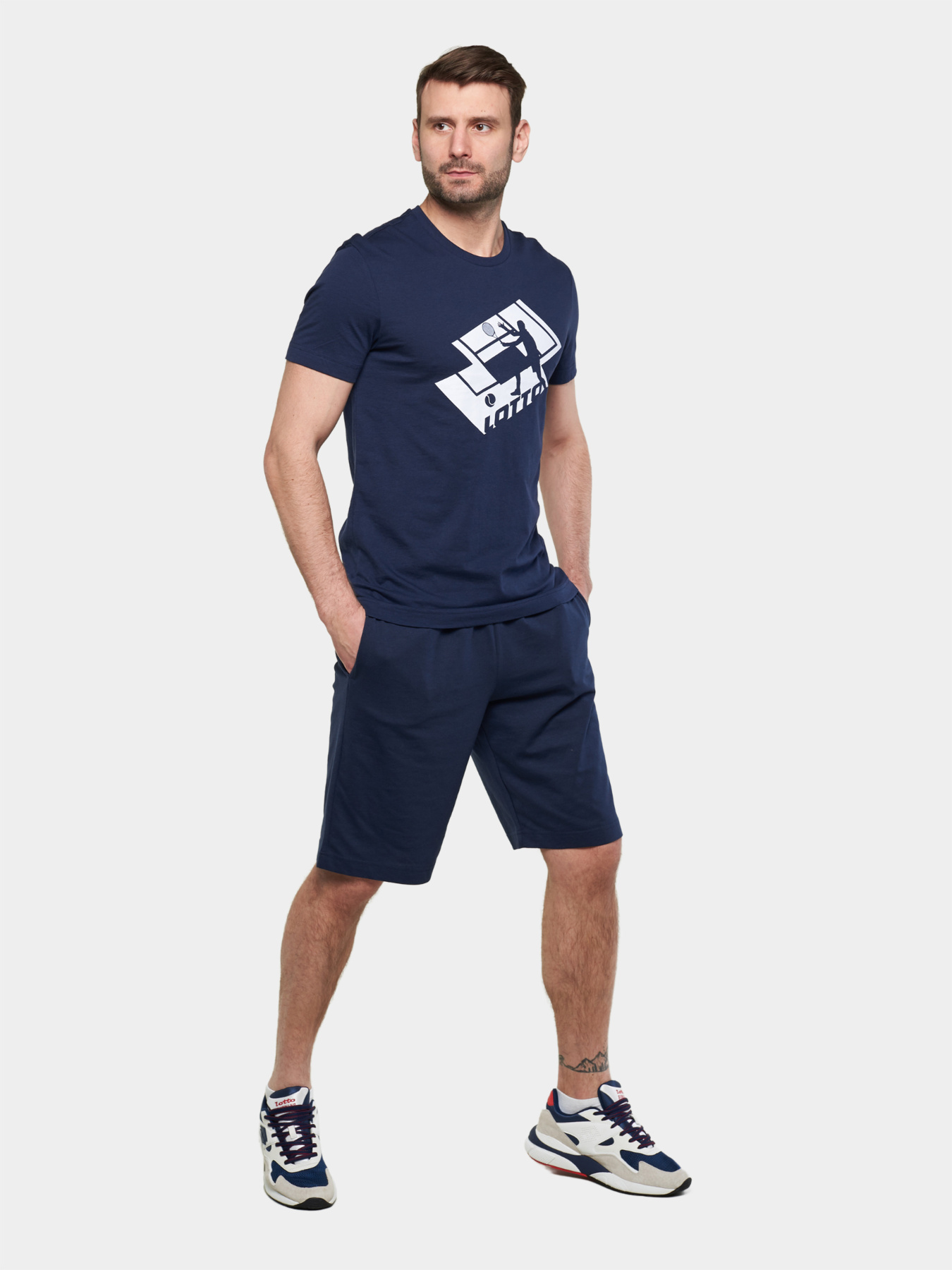 Футболка спортивная Lotto модель 220209_1CI Фото