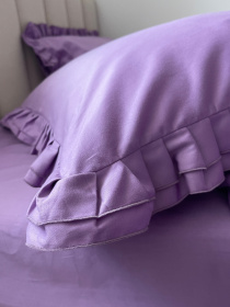 Наволочка з рюшами бузок Cozy модель 11151039 Фото