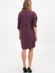 Сукня міні Sassofono модель A271-SC-3505_бордо Фото