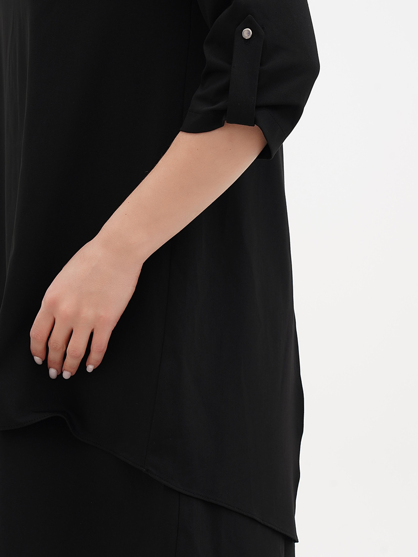 Платье мини Sassofono модель A271-SC-3500_черный Фото