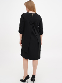 Платье мини Sassofono модель A271-SC-3500_черный Фото