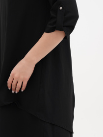 Платье мини Sassofono модель A271-SC-3500_черный Фото