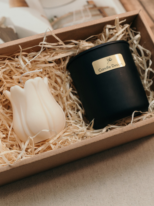 Набор ароматических свечей "Ароматная гармония", из натурального воска Candle Design модель 200.0088 Фото