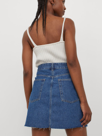 Джинсовая юбка H&M модель 63432 Фото