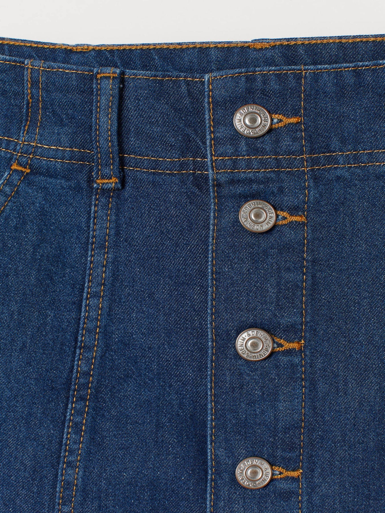 Джинсовая юбка H&M модель 74989 Фото