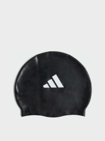 Шапочка для плавания Adidas 3 Stripes модель IX5704 Шапочка для плавания Adidas 3 Stripes модель IX5704 Фото